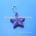 Soft Pvc Star Cell Phone Strap Charms